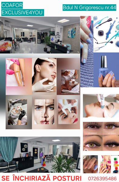 Cosmetica si manichiura, job, de inchiriat post